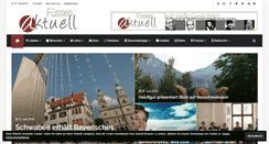 Desktop Screenshot of fuessenaktuell.de